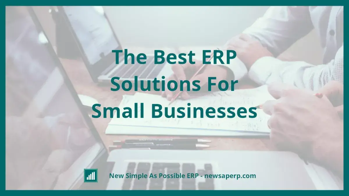 Small Business Erp Solutions