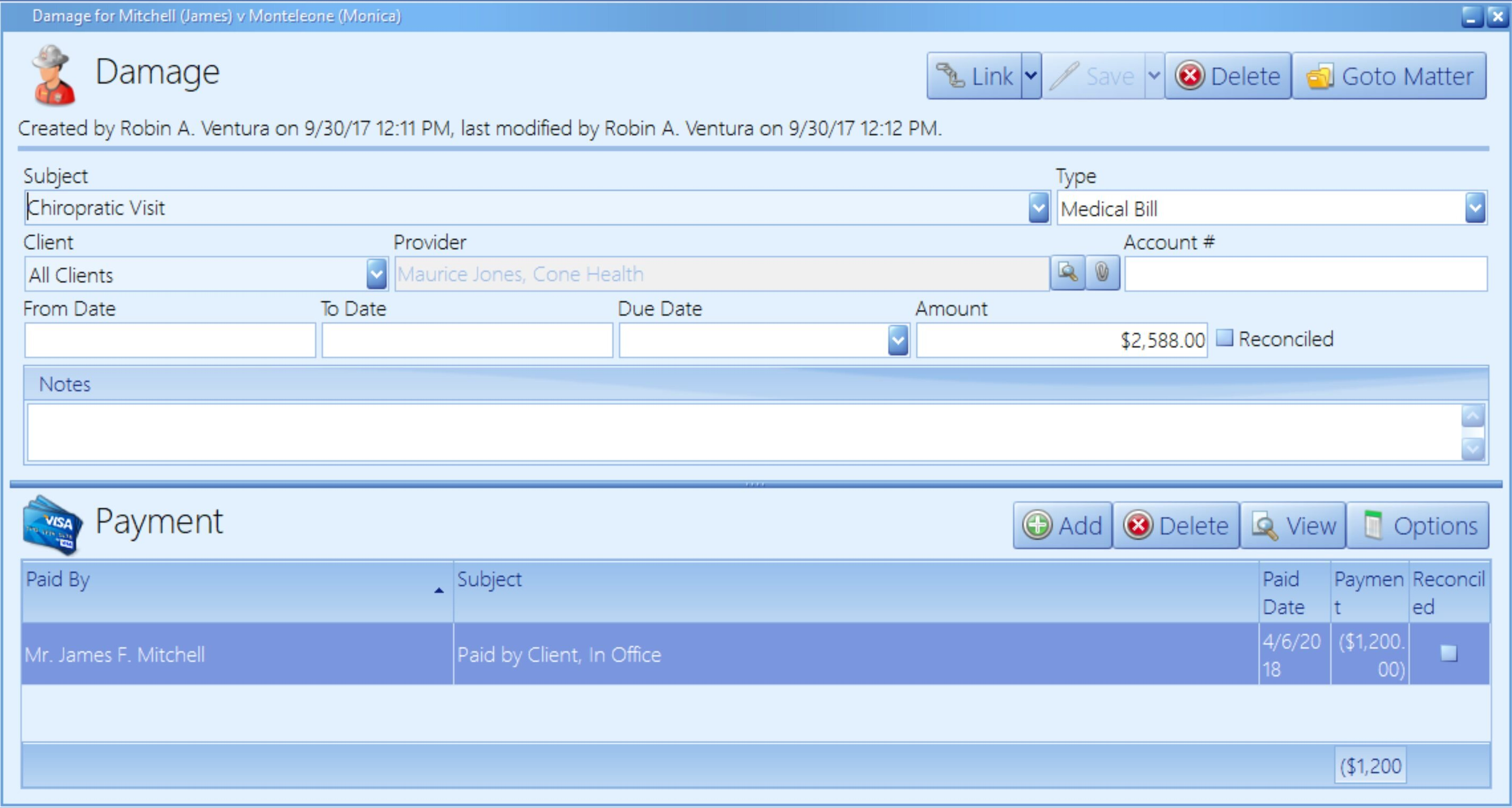 Case Intake Software